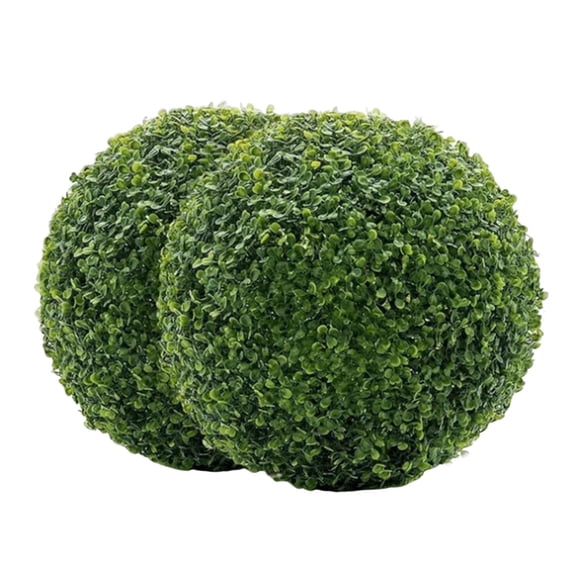 Boxwood Topiary Design for Outdoor Walkways Lifelike for Indoor/Outdoor Use Clean 1 Count