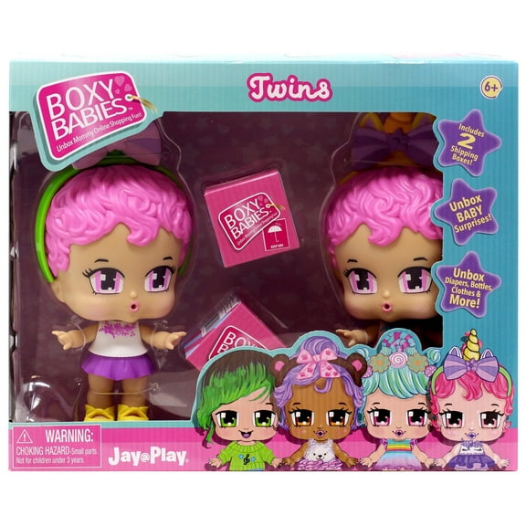 Boxy Girls Boxy Babies Twins Doll 2-Pack