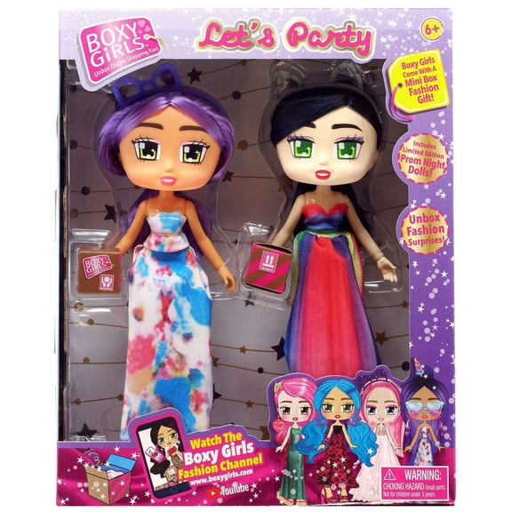 Boxy Girls Let's Party Trina & Winter Doll 2-Pack