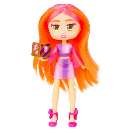 Boxy Girls Tech Chic Coco Doll with Box Accessory, Pink