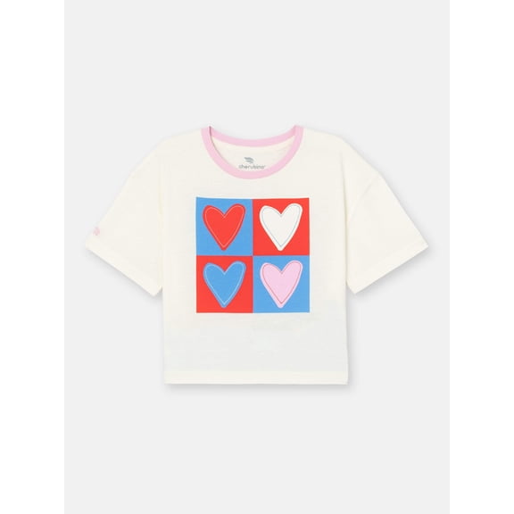 Cherubino girls T-Shirt, 6, Beige