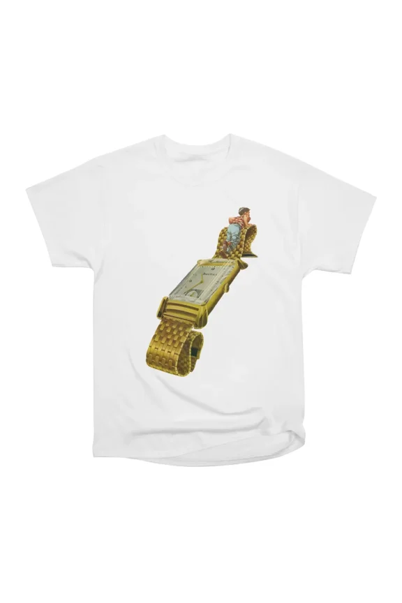 Boy And Watch T-Shirt Tee Gift For Him Merch For Her Apparel For Friend