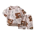 thumbnail image 1 of Boy Athletic Outfit Sets Toddler Boy Summer Cute Dinosaur Tank Tank Tops+Elastic Shorts Outfits Lightweight Elastic Cotton Short Sets Short Sets Summer Dailywear Set 18-24 Months, 1 of 4