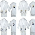 thumbnail image 1 of Boy Baby Baptism White Tail Tuxedo Color Embroidery Mary Maria Pope Stole Sm-7, 1 of 1