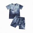 thumbnail image 1 of Boy Baby Clothes Children Kids Boys Summer Cotton Round Neck Printed Sleeveless Beach 0 6 12 18 24 Months 2T 3T Toddler Outfits Set Boys' Clothing Sets 2-Piece, 1 of 7