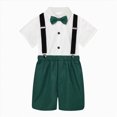 thumbnail image 1 of Boy Baby Clothes Toddler Boys Clearance Sale Summer Outfit Sets Kids Button Short Sleeved Running Suit 6 12 18 24Months 2T 3T Tshirt Shorts Outfits 2-Piece Set, 1 of 6