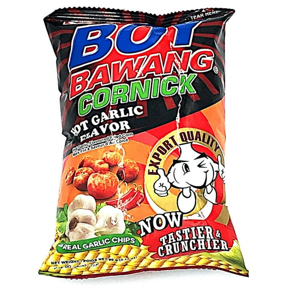 Boy Bawang Hot Garlic Cornick, Pack of 6
