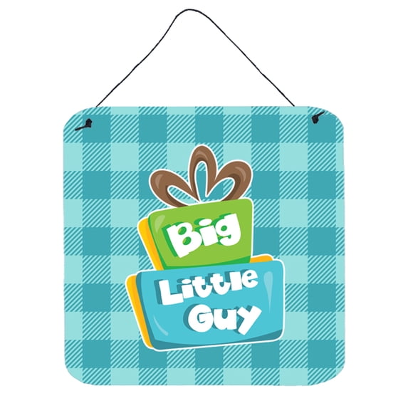 Boy Big Little Guy Wall or Door Hanging Prints