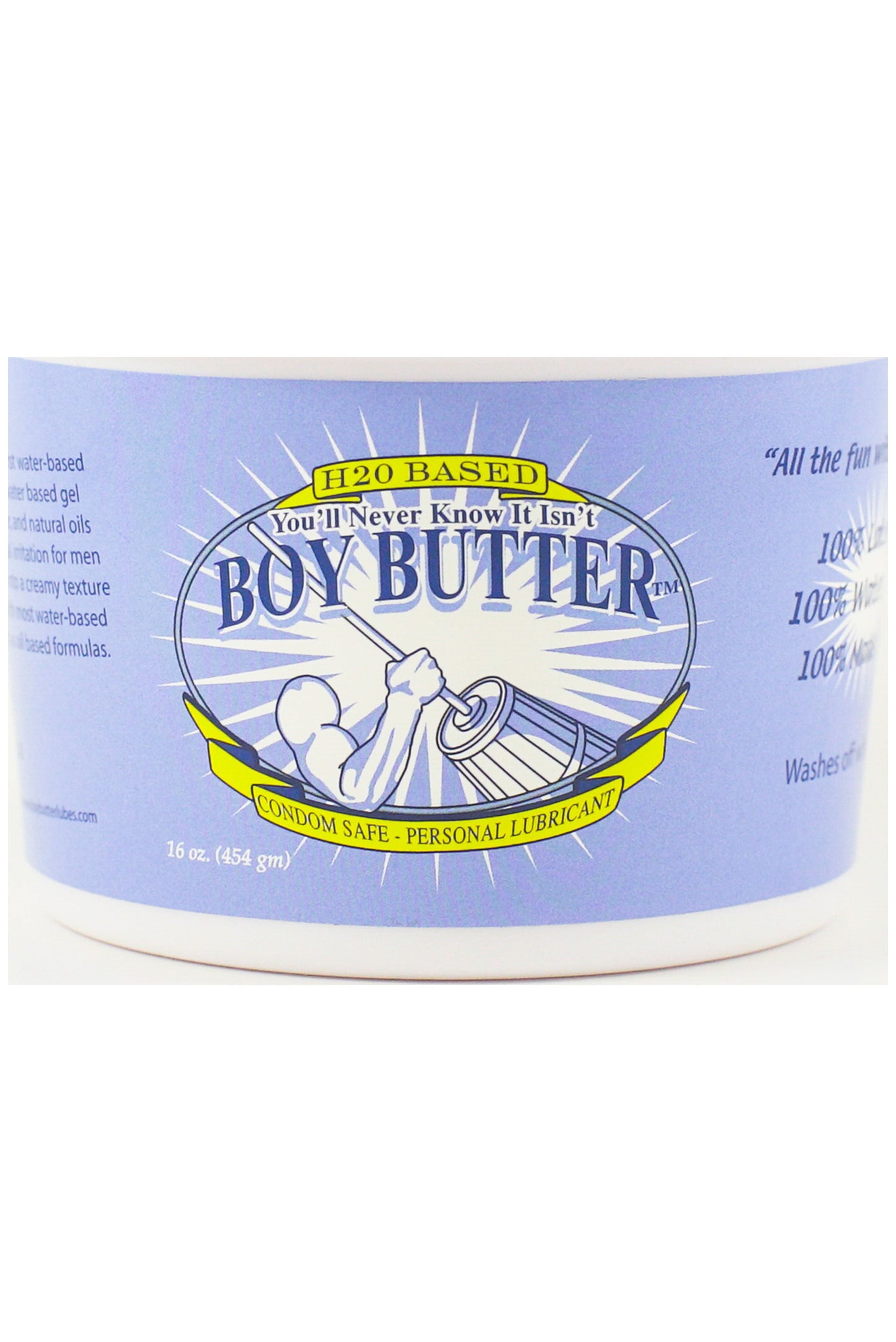 Boy Butter H2O Tub 04 oz - HUMANITY!