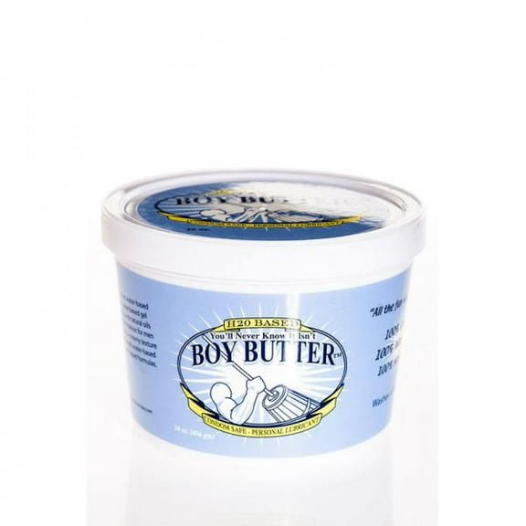 Boy Butter "H2O" Water-Based Lubricant | 16oz Tub