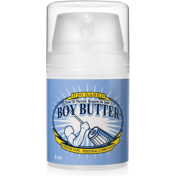 Boy Butter "H2O" Water-Based Lubricant | 2oz Bottle