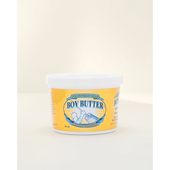 Boy Butter Original Lubricant with Coconut Oil, 16oz Tub