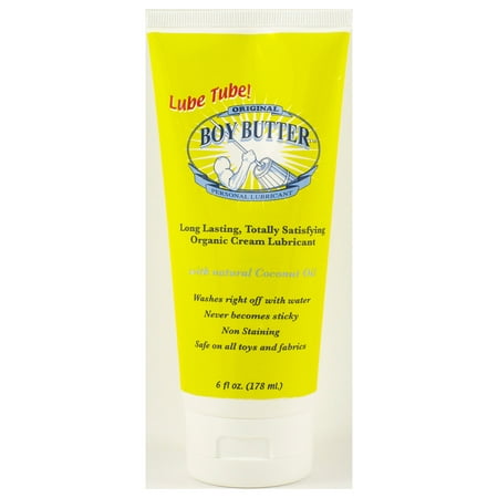 Boy Butter Original Formula 6 oz – Coconut Oil Based Lubricant