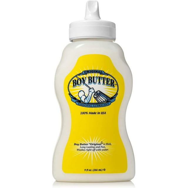 Boy Butter Original Formula – 9 oz Coconut Oil Based Personal Sexual ...