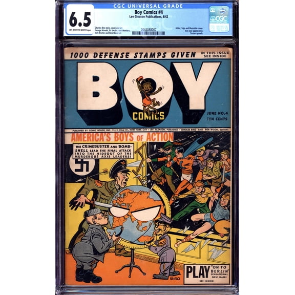 Boy Comics #4 - CGC 6.5 Comic Book