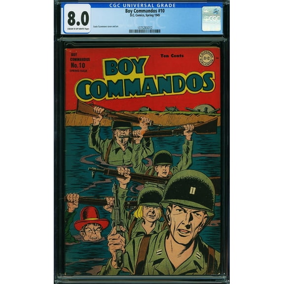 Boy Commandos #10 - CGC 8 Comic Book