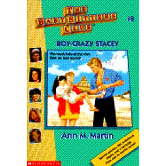 Pre-Owned Boy-Crazy Stacey, Baby-Sitters Club by Ann M. Martin Paperback, Children's Books, English