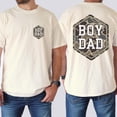 thumbnail image 1 of Boy Dad Camo Double-Sided T-Shirt – Dad Life Graphic Tee, Father’s Day Gift for Him, 1 of 6