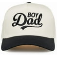thumbnail image 1 of Boy Dad Trucker Hat, Embroidered Baseball Cap for Proud Fathers, Stylish Dad Gift, Adjustable Snapback Hat for Men, 1 of 5