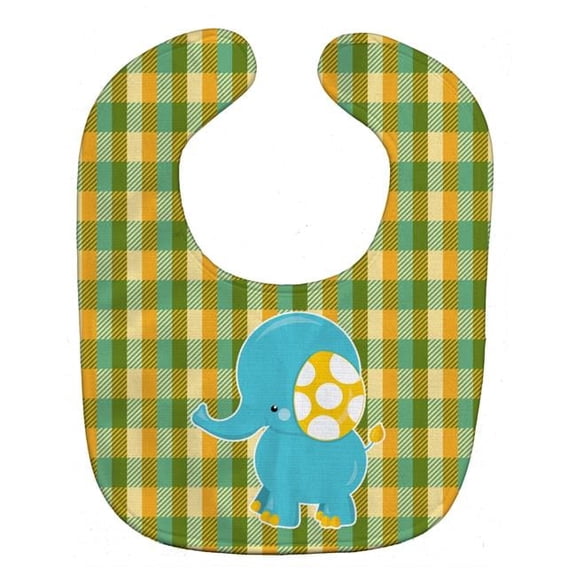 Boy Elephant Baby Bib