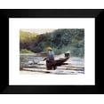 thumbnail image 1 of Boy Fishing 20x24 Framed Art Print by Homer, Winslow, 1 of 2