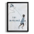 thumbnail image 1 of Boy Flying Kite Premium Framed Print - Ready to Hang, 1 of 9