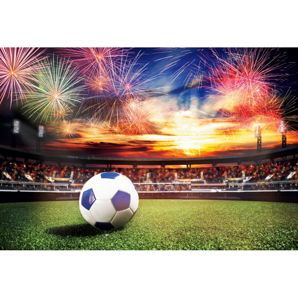 Boy Football Backdrop For Birthday Party Stadium Grassland Football Boy Football Backdrop For Birthday Party Stadium Grassland Football
