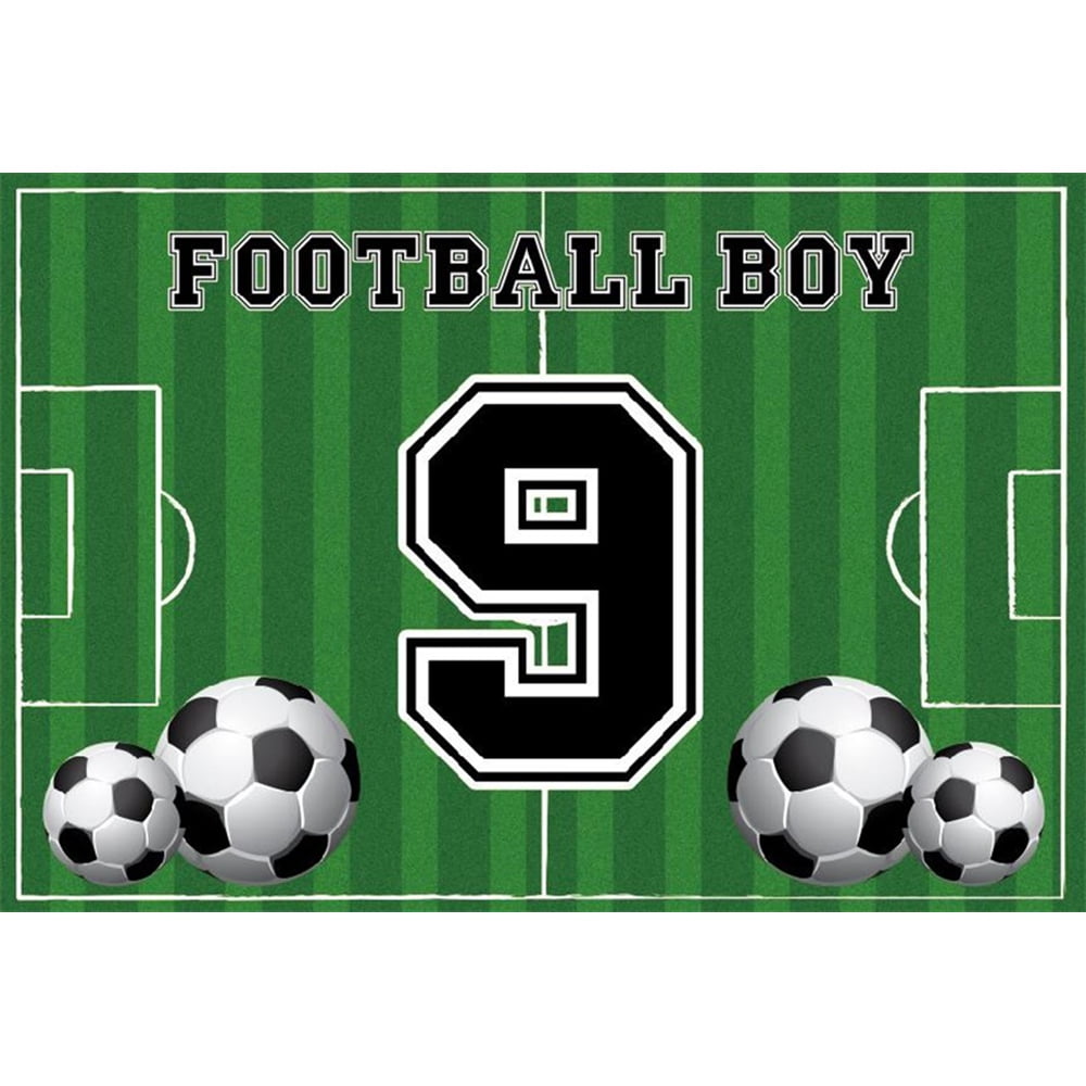 Boy Football Backdrop For Birthday Party Stadium Grassland Football Boy Football Backdrop For Birthday Party Stadium Grassland Football
