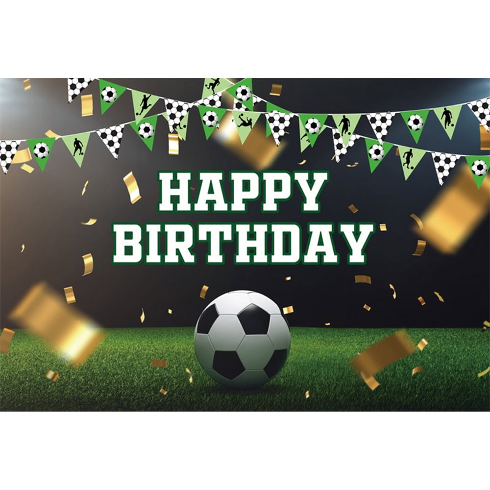 Boy Football Backdrop For Birthday Party Stadium Grassland Football Boy Football Backdrop For Birthday Party Stadium Grassland Football