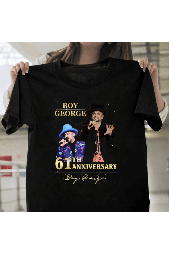 Boy George Culture Club Singer 45th Anniversary Karma Chameleon Unisex T-Shirt, up to size 3XL.