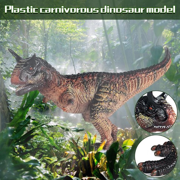Boy Gift Dinosaur Model Carnotaurus Solid Hand-Painted Pvc Commemorative Figure Toy