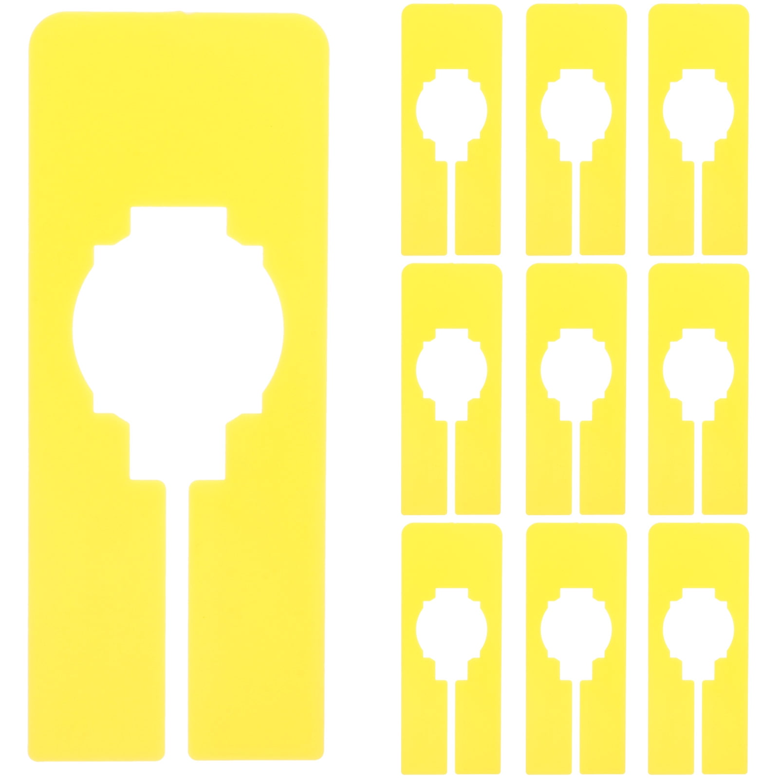 Boy Infant Clothes Plastic Coat Hangers Divider Dividers for Closets