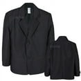 thumbnail image 1 of Boy Infant Kid Teen Formal Wedding Party Church Blazer Black Jacket Coat sz S-20, 1 of 1