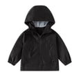 thumbnail image 1 of Boy Jackets Kids Boys Windbreaker Jacket Hoodie Zip Up Kids Light Jacket Fall Coat Kids Clothes Girls Size 4-5 Years, 1 of 9