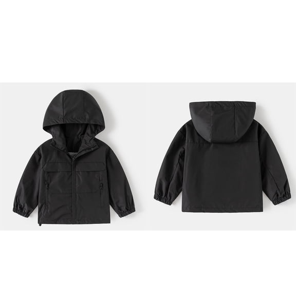 Boy Jackets Kids Windbreaker Jacket Zip Up Jacket Kids Light Jacket Fall Outfits Boys Hoodies Size 4-5 Years