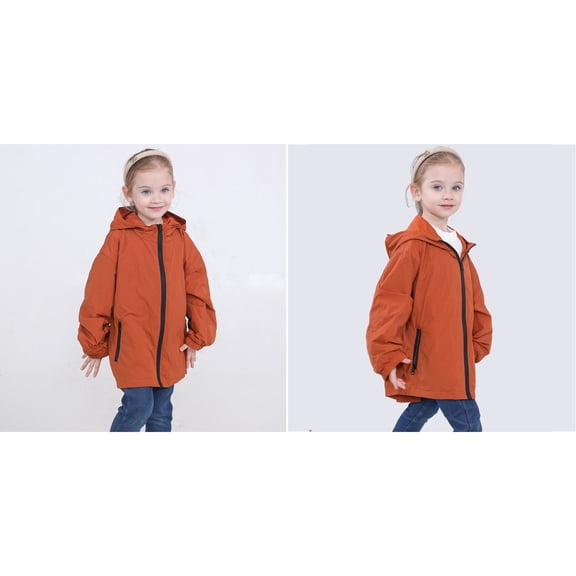 Boy Jackets Kids Windbreaker Zip Hoodie Lightweight Jacket Fall Coat Boys Hoodies Size 7-8 Years