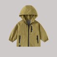 thumbnail image 1 of Boy Jackets Tween Boys Windbreaker Jacket with Hood Zipper Hoodie Lightweight Jacket Fall Clothes Tween Trendy Clothes 10-11 Years, 1 of 4