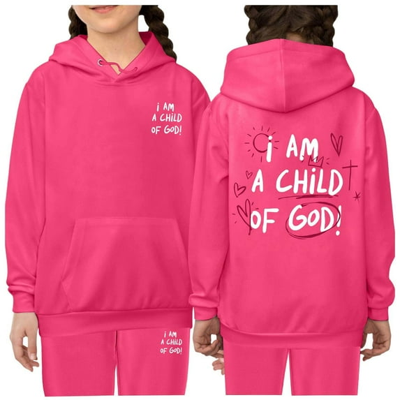 Boy Jogger Set Size 7 Long Sleeve Letter Print Rugby Football 2pcs Boys Outfit Set Regular Fit Tracksuit 2 Piece Outfits,12-13 Years,Z1-Hot Pink