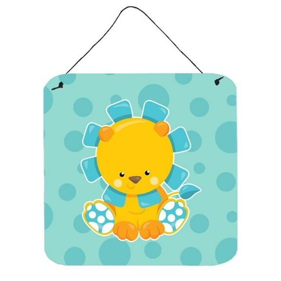 Boy Lion Wall or Door Hanging Prints