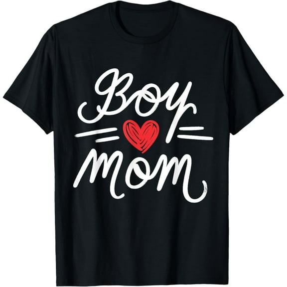 Boy Love Mom Vintage Funny Gifts For Mother's Day T-shirt