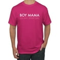 thumbnail image 1 of Boy Mama All Day Everyday Mom Son Gift | Mens Mother's Day Graphic T-Shirt, Fuschia, Large, 1 of 4