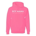 thumbnail image 1 of Boy Mama All Day Everyday Mom Son Gift | Mens Mother's Day Hooded Sweatshirt Graphic Hoodie, Neon Pink, 2XL, 1 of 4