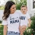 thumbnail image 1 of Boy Mama Shirt, Mama's Boy Matching Set, Mother Son Matching Shirts, Boy Mom Outfit, Mommy and Me Apparel, Birthday Gift for Mommy, 1 of 7