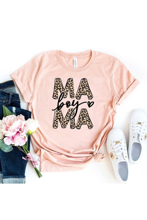 Boy Mama T-shirt, Boy Mom Shirt, Mom Life, Mommy Tee, Mom Top, Mama Shirt, Mama Boy Heart, Family Party Shirts, Boy Shirt All Size S-5Xl