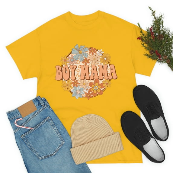 Boy Mama Unisex Heavy Cotton Tee