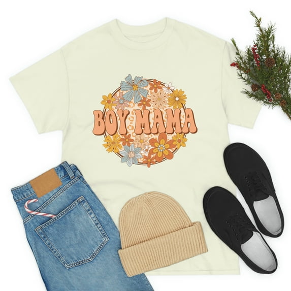 Boy Mama Unisex Heavy Cotton Tee