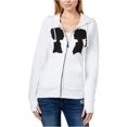 thumbnail image 1 of Boy Meets Girl. Cotton Coco Logo Print Hoodie Sweatshirt White/Black M, 1 of 1