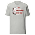 thumbnail image 1 of My Boy Might Not Always Swing But I Do So Watch Your Mouth, Baseball Pride, Unisex, Swing for the Fences, Funny Swing Quote, Funny Dad Quote (Athletic Heather, M), 1 of 1