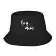 thumbnail image 1 of Boy Mom Bucket Hat For Womens And Mens Outdoor Beach Fisherman Hat Sun Hat, 1 of 8