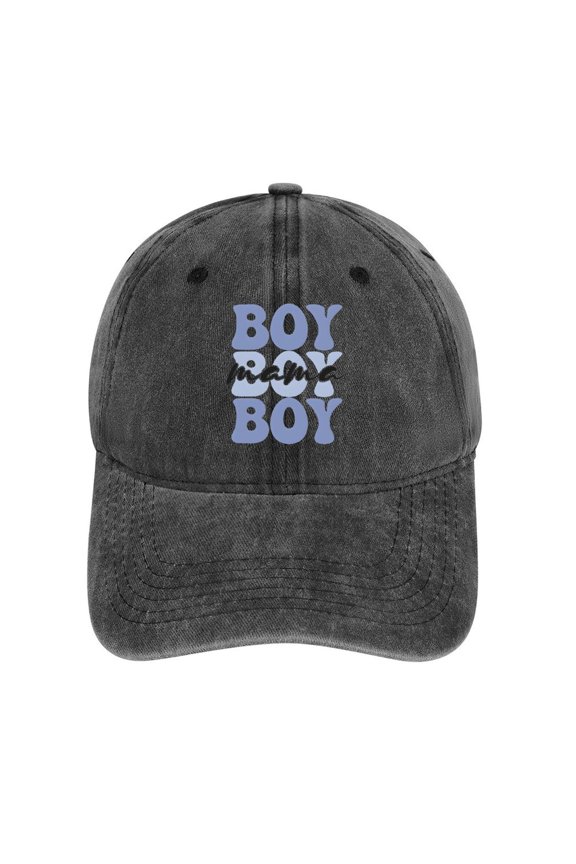 Boy Mom Charcoal Hat Adjustable Funny Fashion Unisex Baseball Cap for Men Women